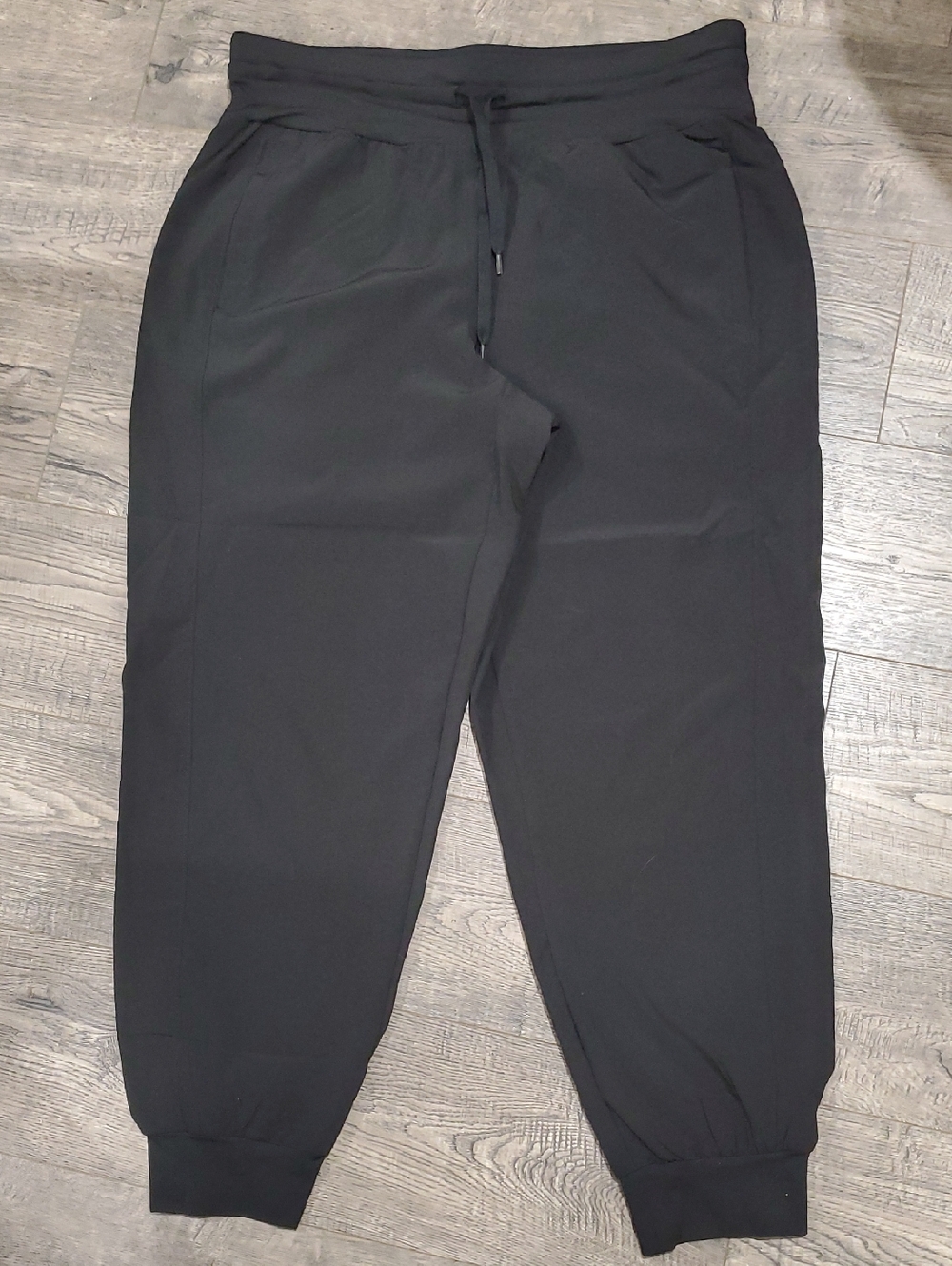 RBX Women's Black Jogger Pants  with Drawstring Waist